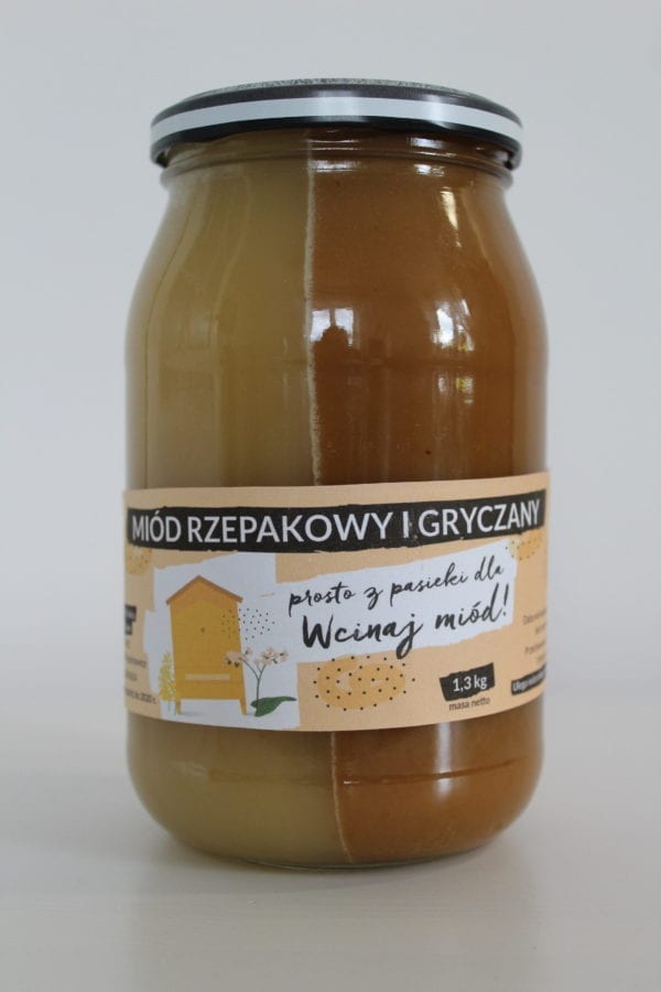dwumiód rzepakowo-gryczany