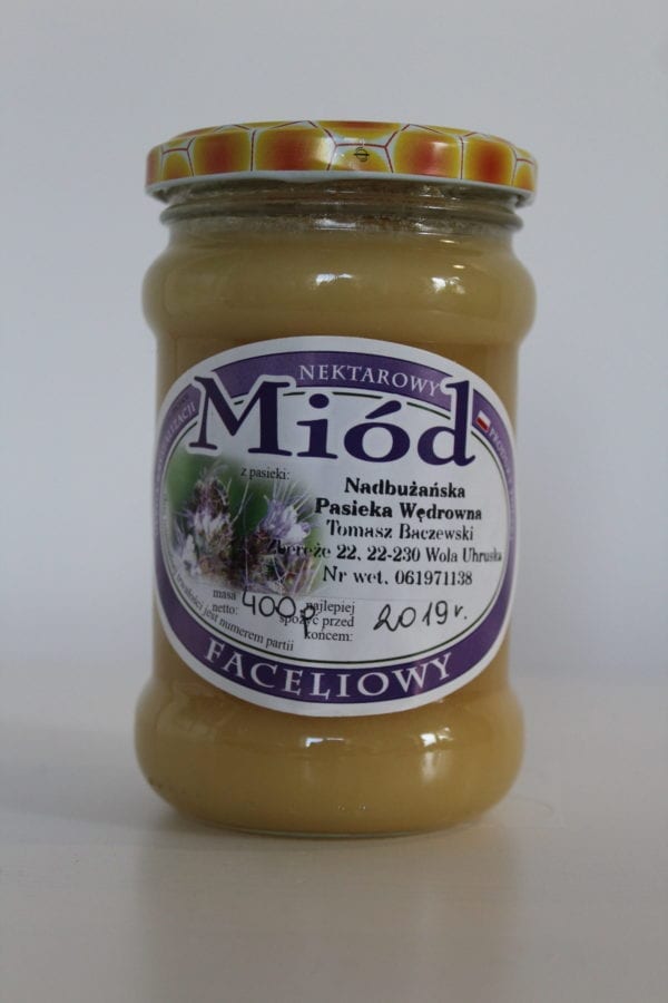 miód faceliowy Baczewski 400g