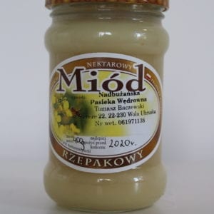 miód rzepakowy Baczewski 400g