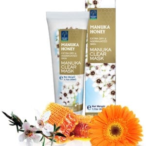 oczyszczająca maska z miodem manuka